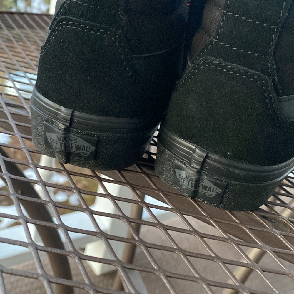 Suede Canvas Vans Filmore Hi Men's/Unisex Size 7.5 Medium Black Very Supportive - Picture 8 of 14